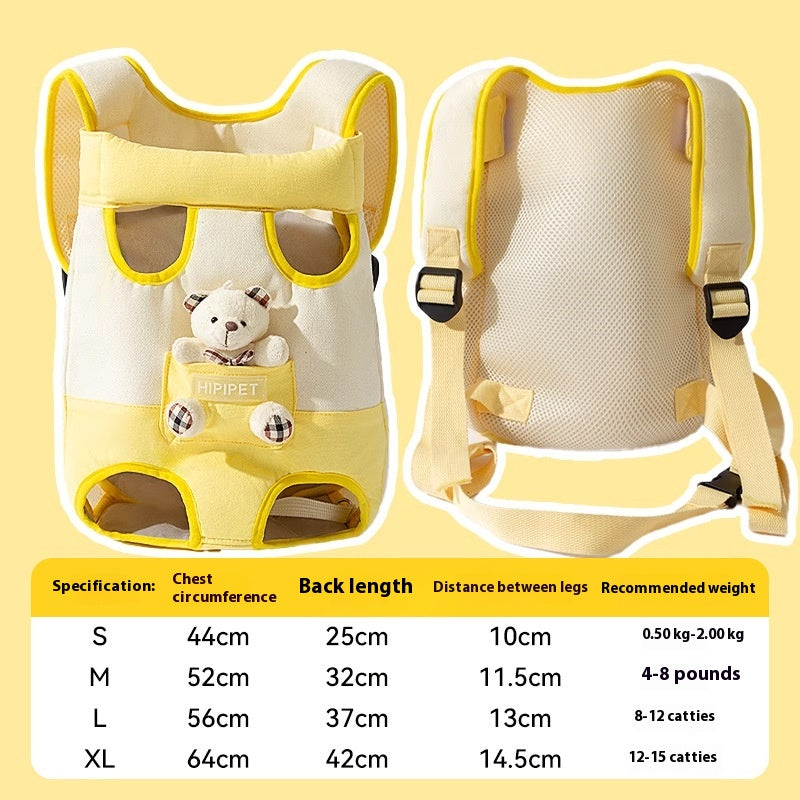 PawSnug™ – Hands-Free Chest Carrier for Pets 🐶- Keep Your Pup Comfy & Close  Everywhere ❤️