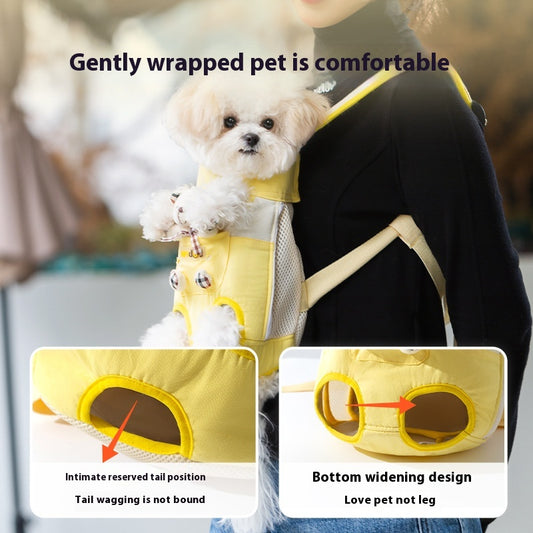 PawSnug™ – Hands-Free Chest Carrier for Pets 🐶- Keep Your Pup Comfy & Close  Everywhere ❤️
