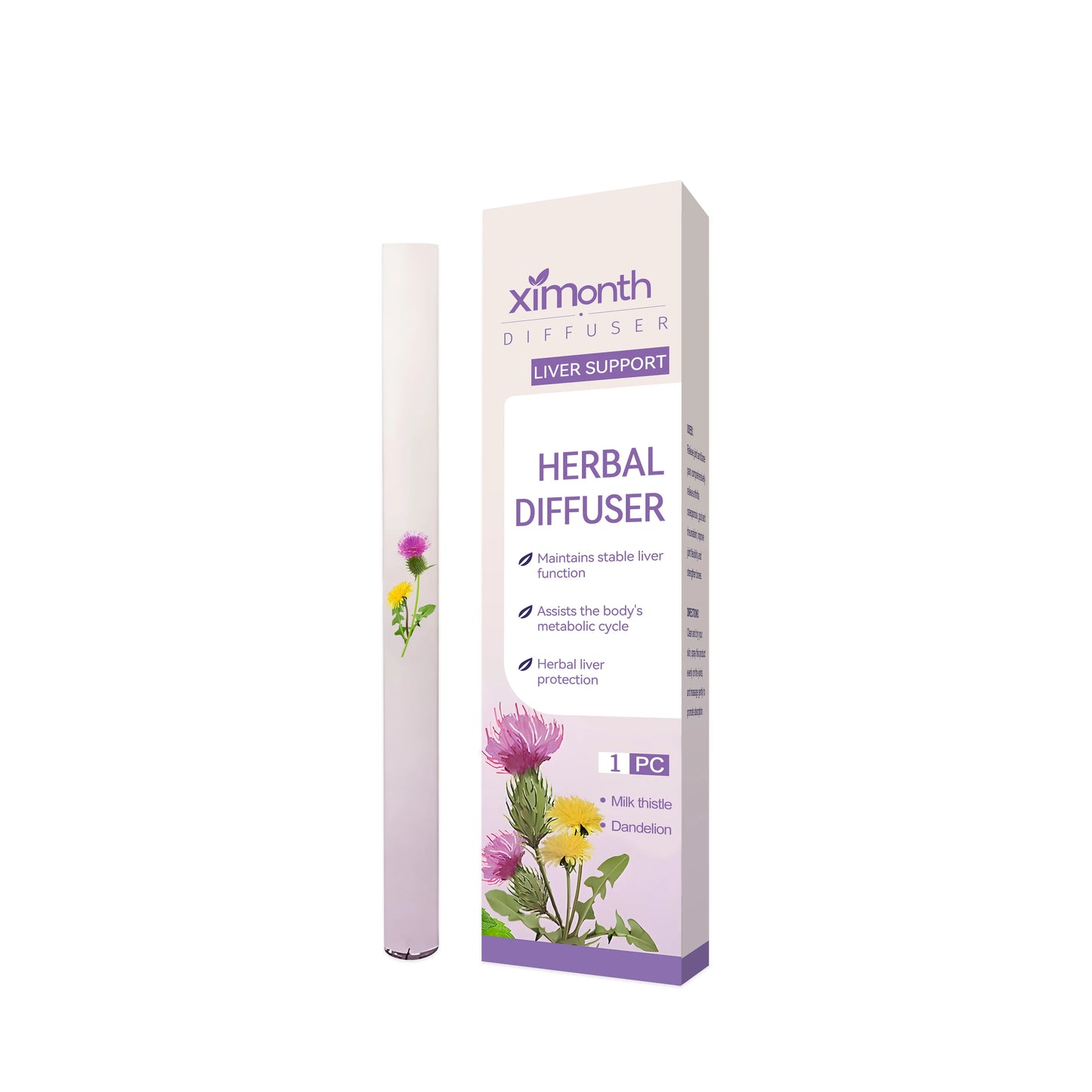 ZenBreathe™ – Herbal Nasal Diffuser for Instant Calm, Focus & Energy 🌸 | 100% Natural Aromatherapy Inhaler
