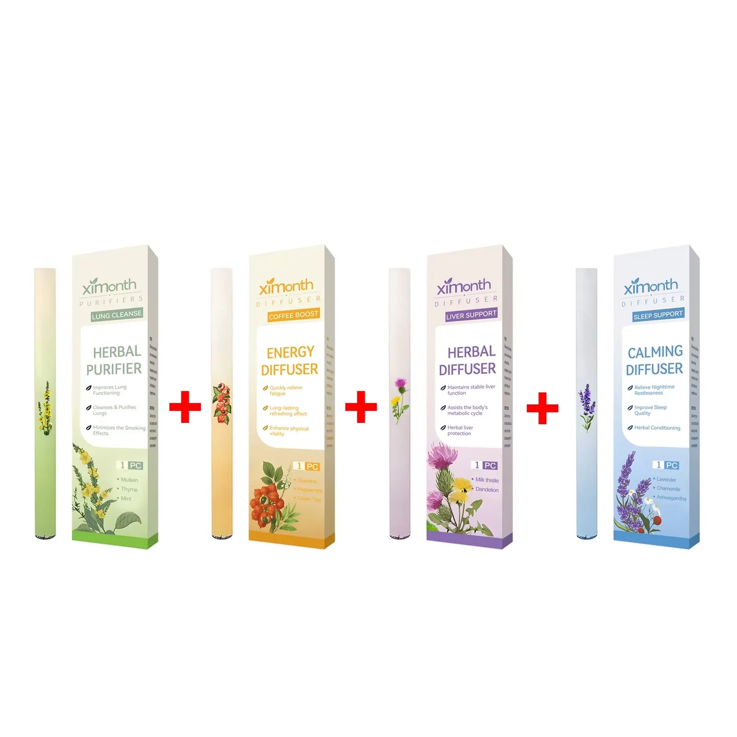 ZenBreathe™ – Herbal Nasal Diffuser for Instant Calm, Focus & Energy 🌸 | 100% Natural Aromatherapy Inhaler