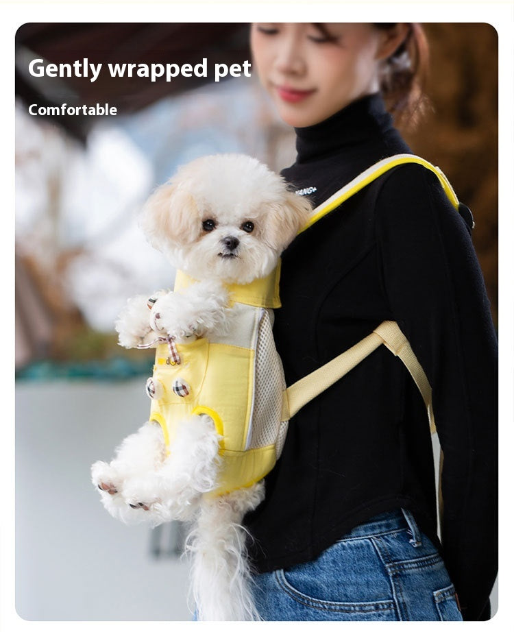 PawSnug™ – Hands-Free Chest Carrier for Pets 🐶- Keep Your Pup Comfy & Close  Everywhere ❤️