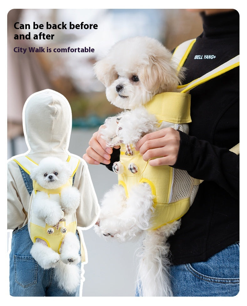PawSnug™ – Hands-Free Chest Carrier for Pets 🐶- Keep Your Pup Comfy & Close  Everywhere ❤️